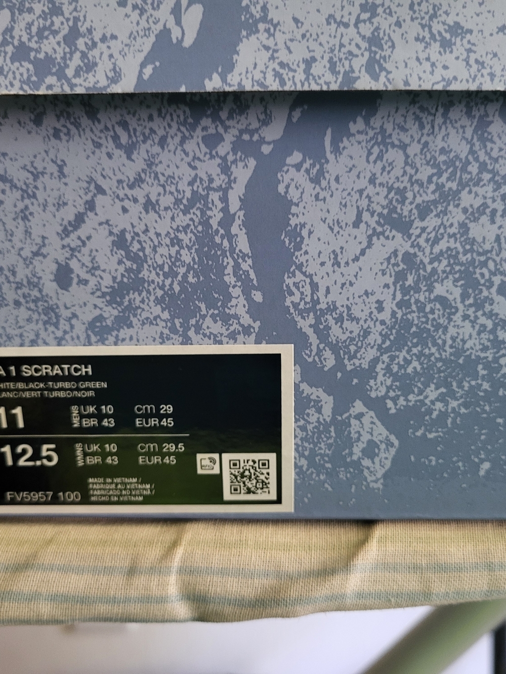 Nike JA 1 Reverse Scratch White Teal Accent Athletic Sneakers - Picture 4 of 8